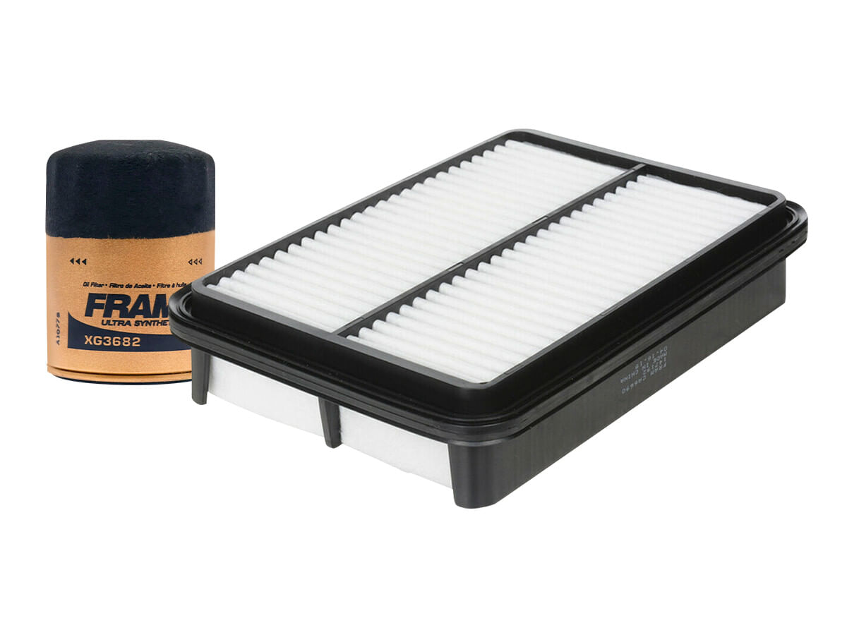 Kit De Filtro De Aire Y Filtro De Aceite Sintético (2 Piezas)