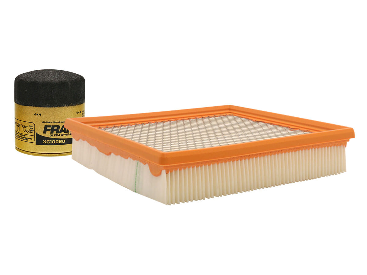 Kit De Filtro De Aire Y Filtro De Aceite Sintético (2 Piezas)