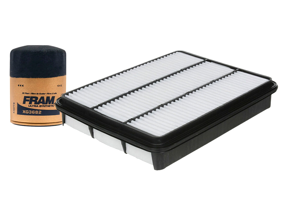 Kit De Filtro De Aire Y Filtro De Aceite Sintético (2 Piezas)