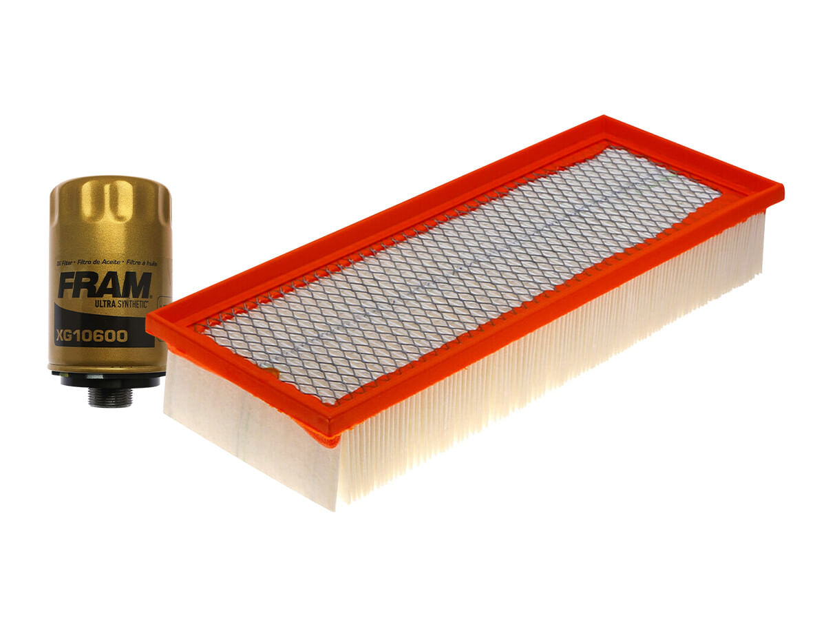 Kit De Filtro De Aire Y Filtro De Aceite Sintético (2 Piezas)