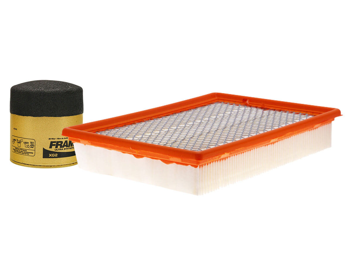 Kit De Filtro De Aire Y Filtro De Aceite Sintético (2 Piezas)