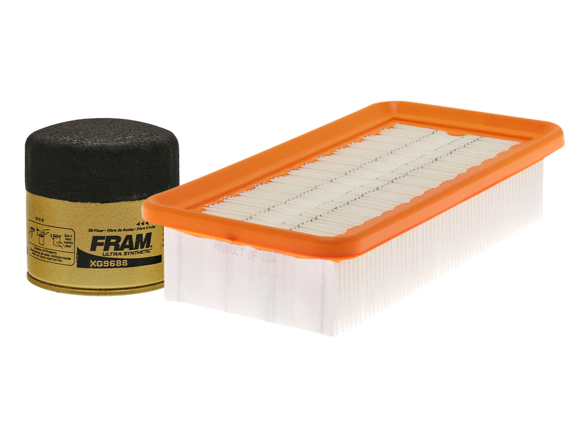Kit De Filtro De Aire Y Filtro De Aceite Sintético (2 Piezas)