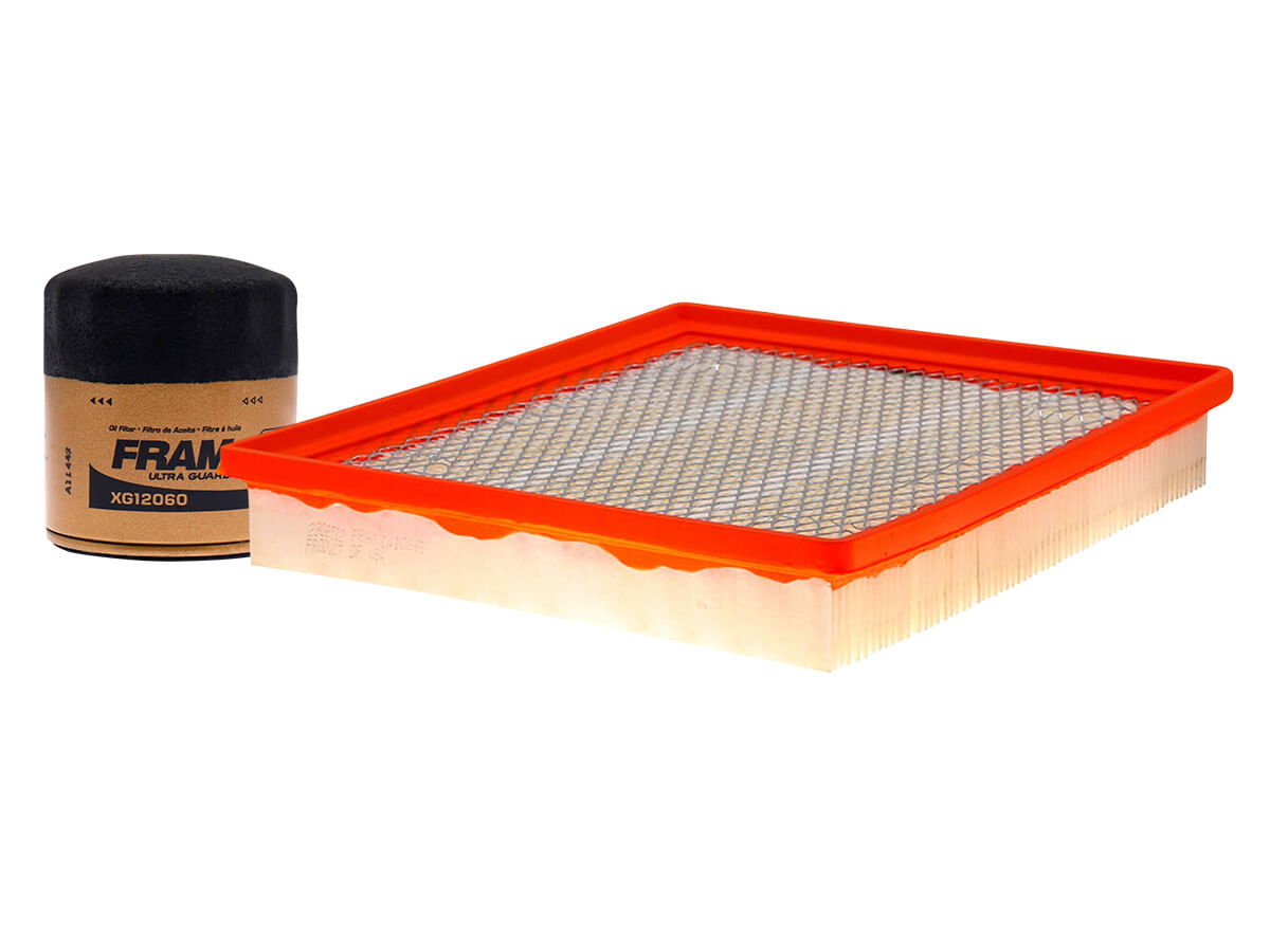 Kit De Filtro De Aire Y Filtro De Aceite Sintético (2 Piezas)