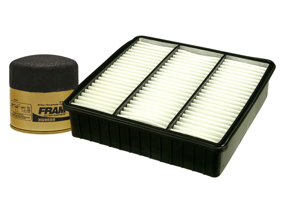 Kit De Filtro De Aire Y Filtro De Aceite Sintético (2 Piezas)