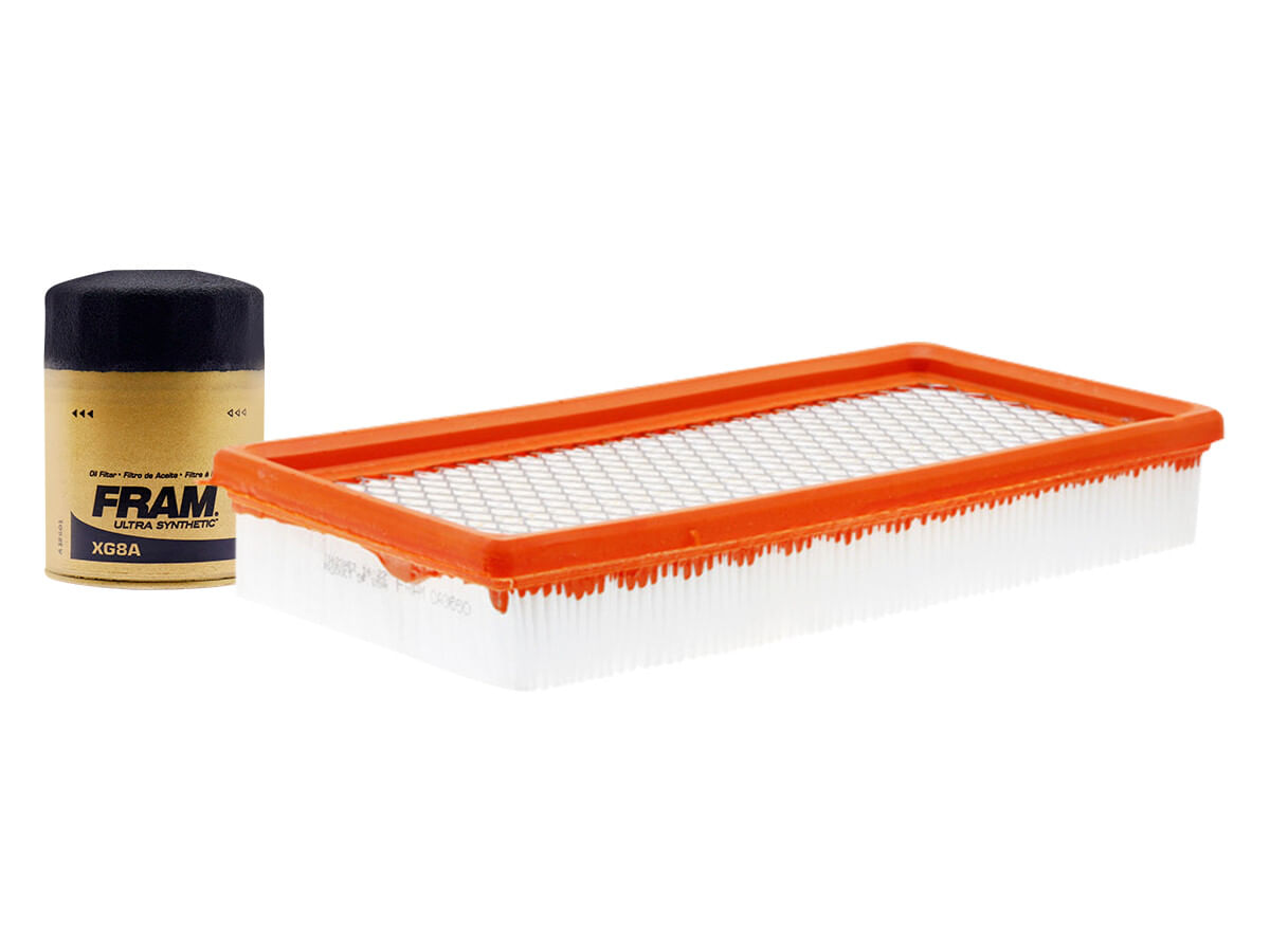 Kit De Filtro De Aire Y Filtro De Aceite Sintético (2 Piezas)