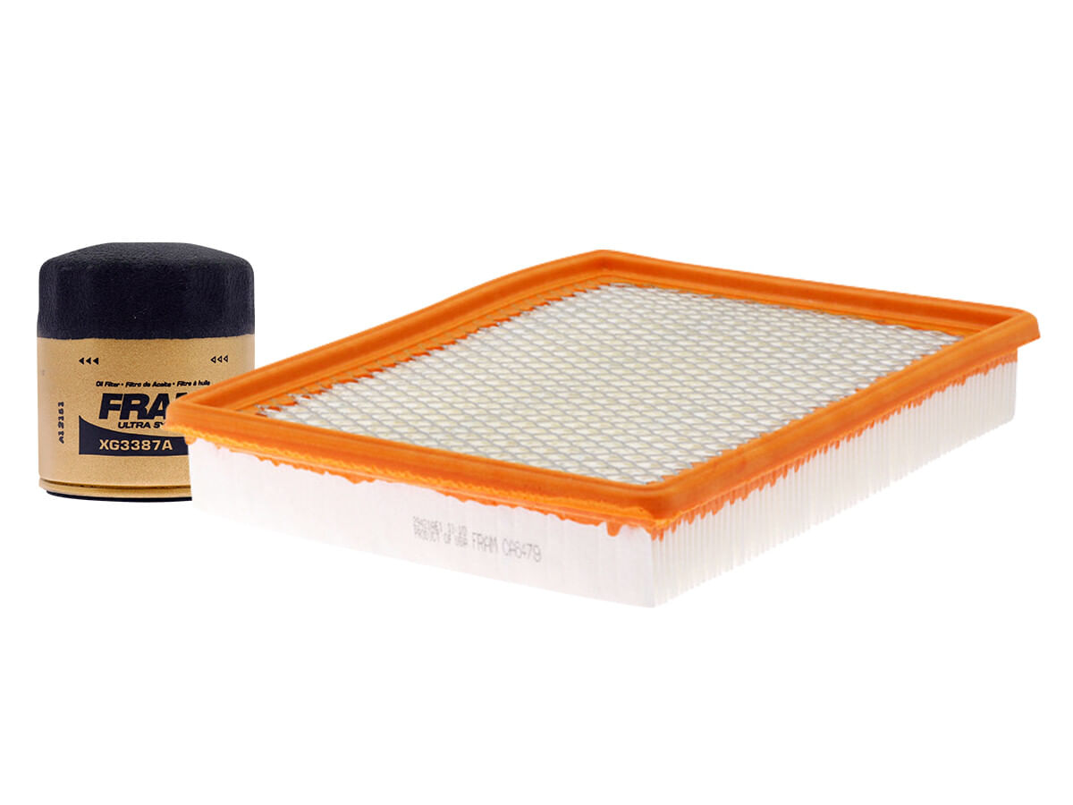 Kit De Filtro De Aire Y Filtro De Aceite Sintético (2 Piezas)