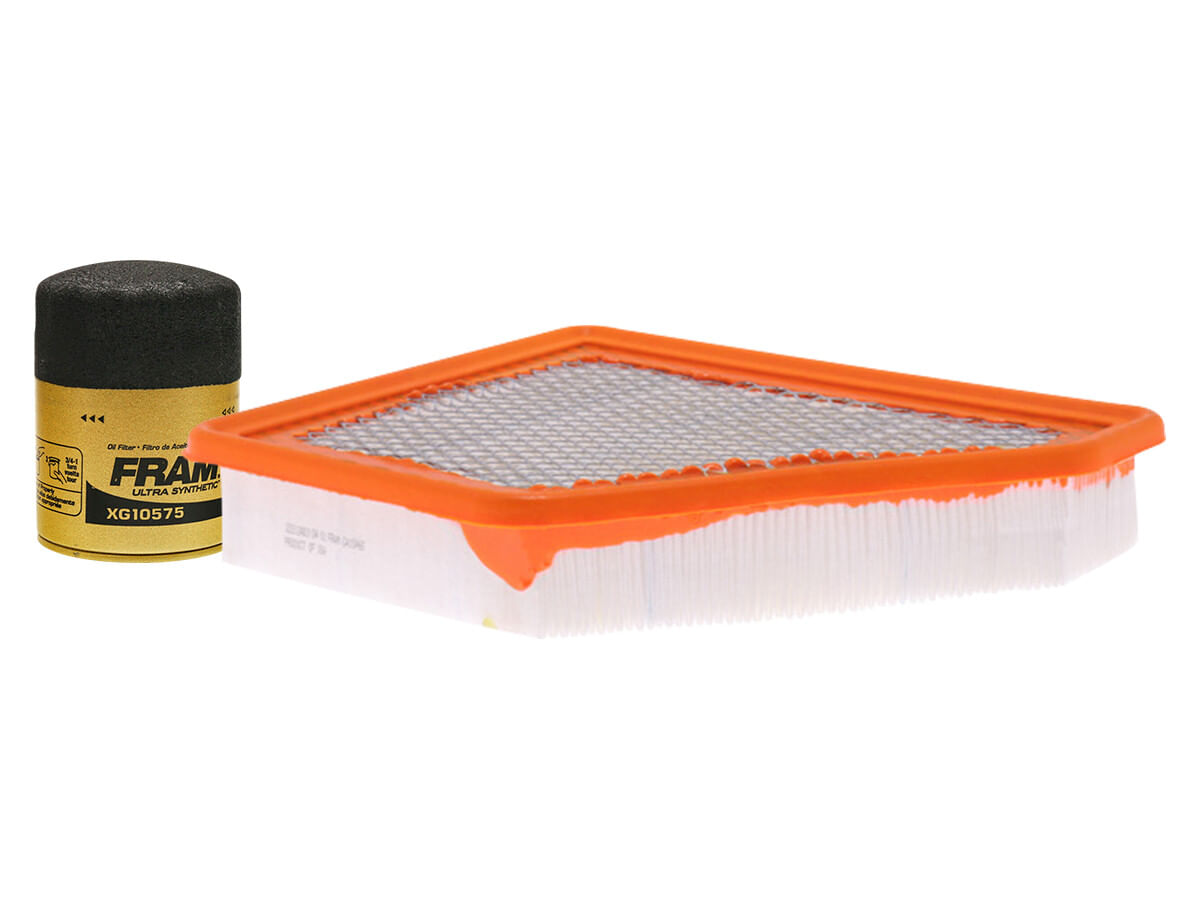 Kit De Filtro De Aire Y Filtro De Aceite Sintético (2 Piezas)