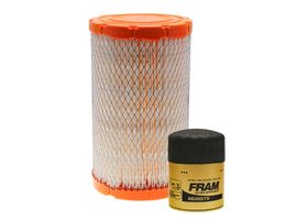 Kit De Filtro De Aire Y Filtro De Aceite Sintético (2 Piezas)