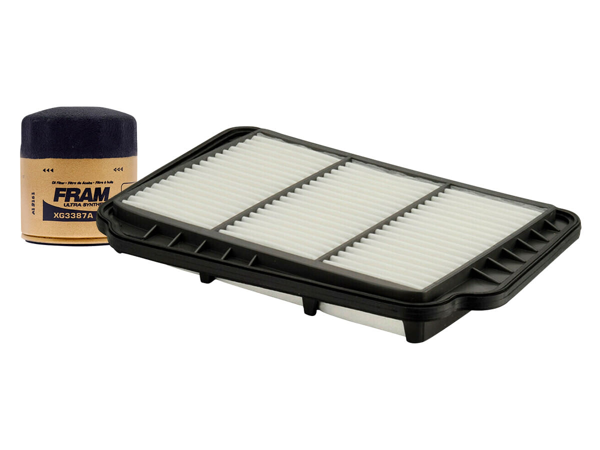 Kit De Filtro De Aire Y Filtro De Aceite Sintético (2 Piezas)