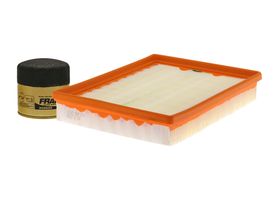 Kit De Filtro De Aire Y Filtro De Aceite Sintético (2 Piezas)