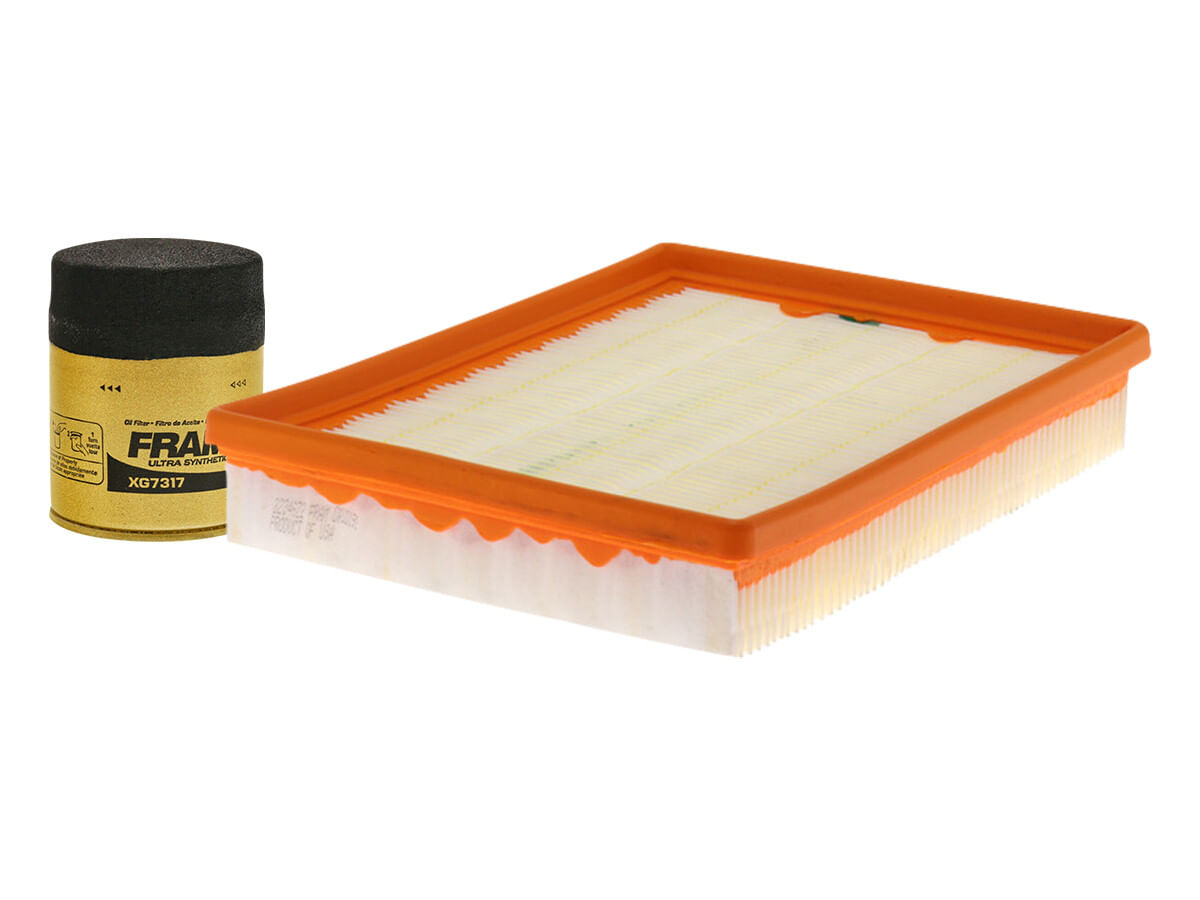 Kit De Filtro De Aire Y Filtro De Aceite Sintético (2 Piezas)