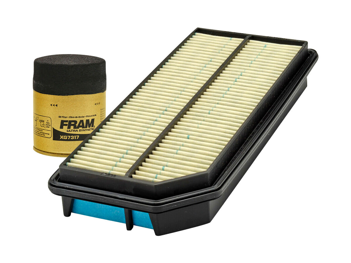 Kit De Filtro De Aire Y Filtro De Aceite Sintético (2 Piezas)