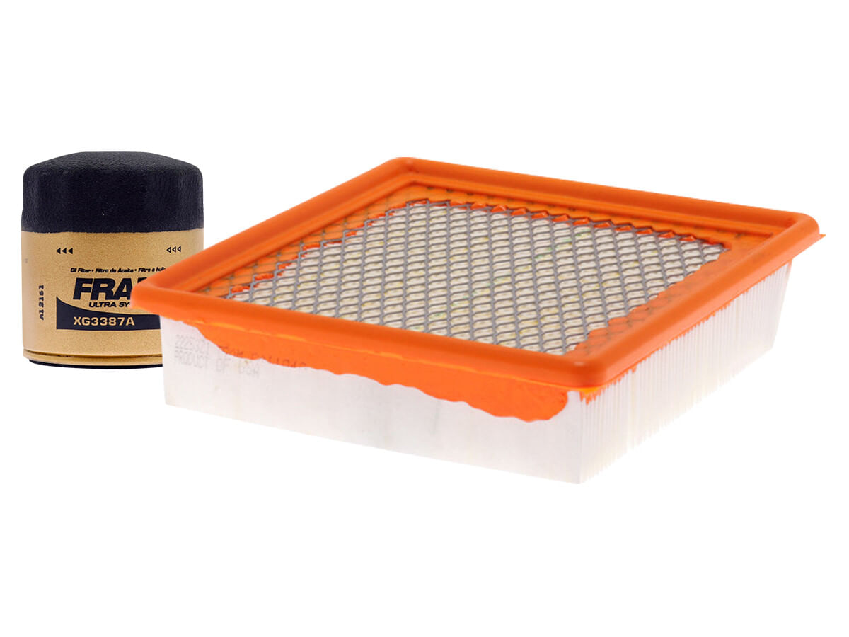 Kit De Filtro De Aire Y Filtro De Aceite Sintético (2 Piezas)