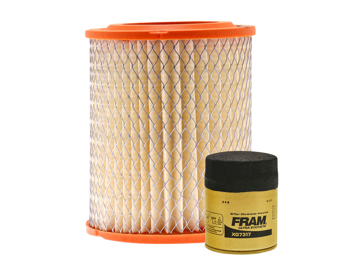 Kit De Filtro De Aire Y Filtro De Aceite Sintético (2 Piezas)