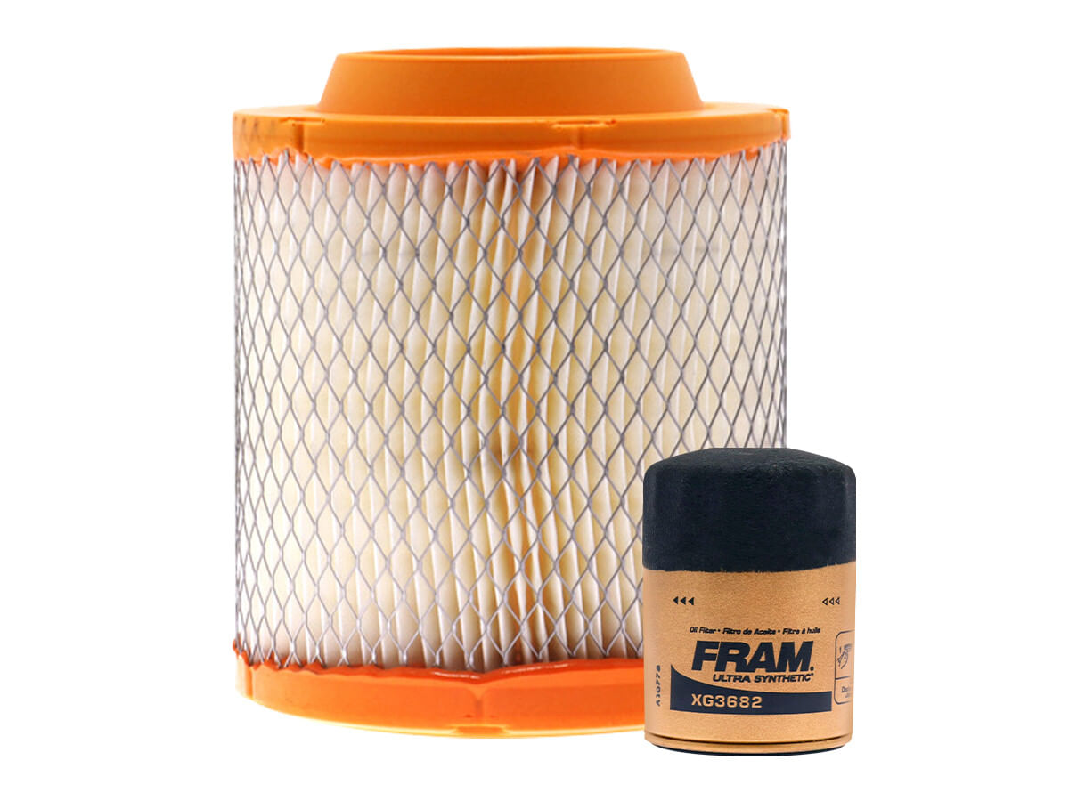Kit De Filtro De Aire Y Filtro De Aceite Sintético (2 Piezas)