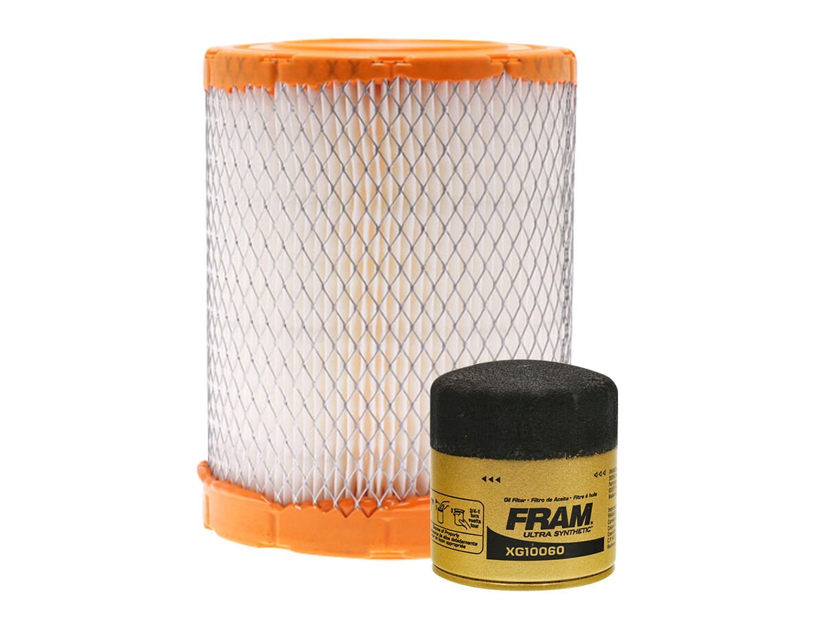 Kit De Filtro De Aire Y Filtro De Aceite Sintético (2 Piezas)