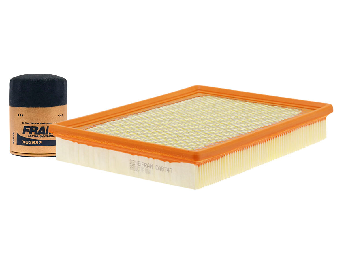 Kit De Filtro De Aire Y Filtro De Aceite Sintético (2 Piezas)