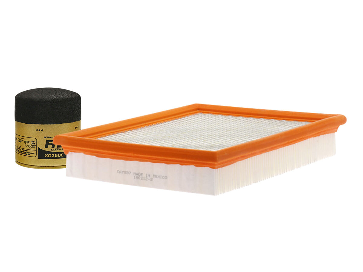 Kit De Filtro De Aire Y Filtro De Aceite Sintético (2 Piezas)