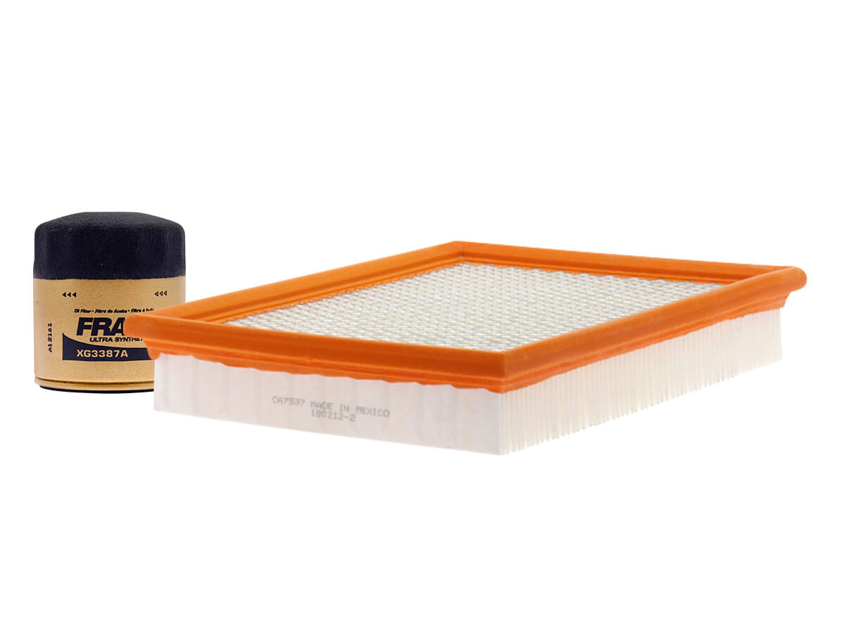 Kit De Filtro De Aire Y Filtro De Aceite Sintético (2 Piezas)
