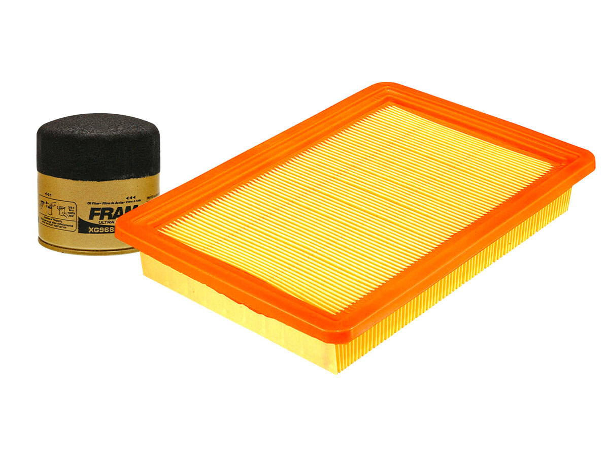 Kit De Filtro De Aire Y Filtro De Aceite Sintético (2 Piezas)