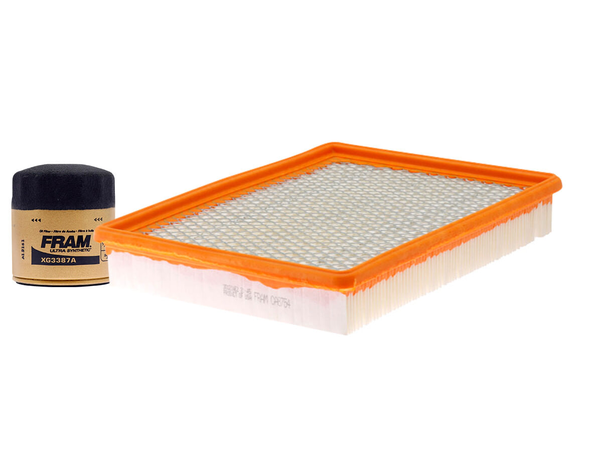 Kit De Filtro De Aire Y Filtro De Aceite Sintético (2 Piezas)