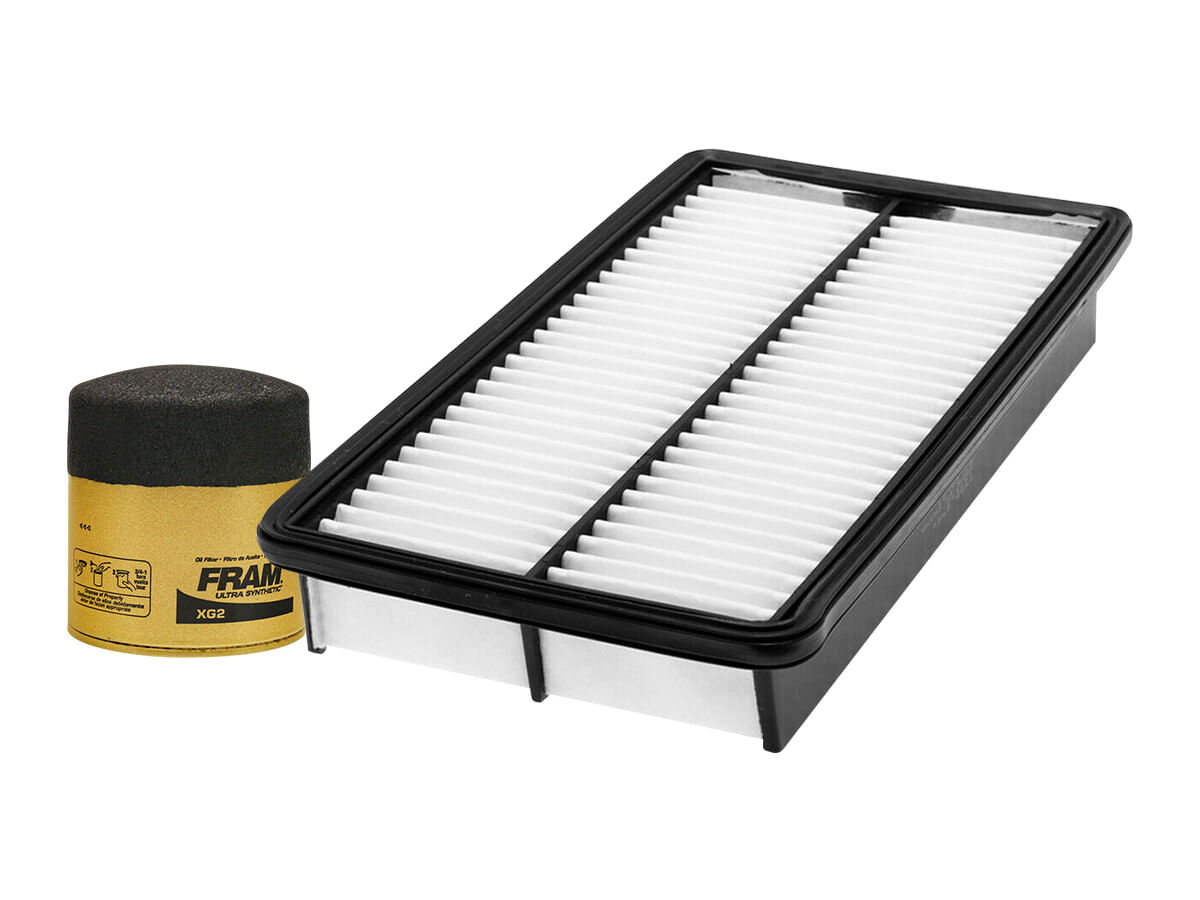 Kit De Filtro De Aire Y Filtro De Aceite Sintético (2 Piezas)
