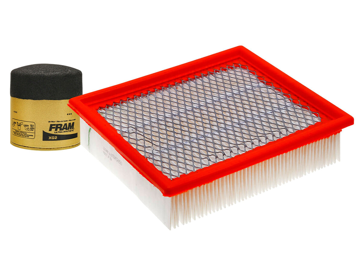 Kit De Filtro De Aire Y Filtro De Aceite Sintético (2 Piezas)