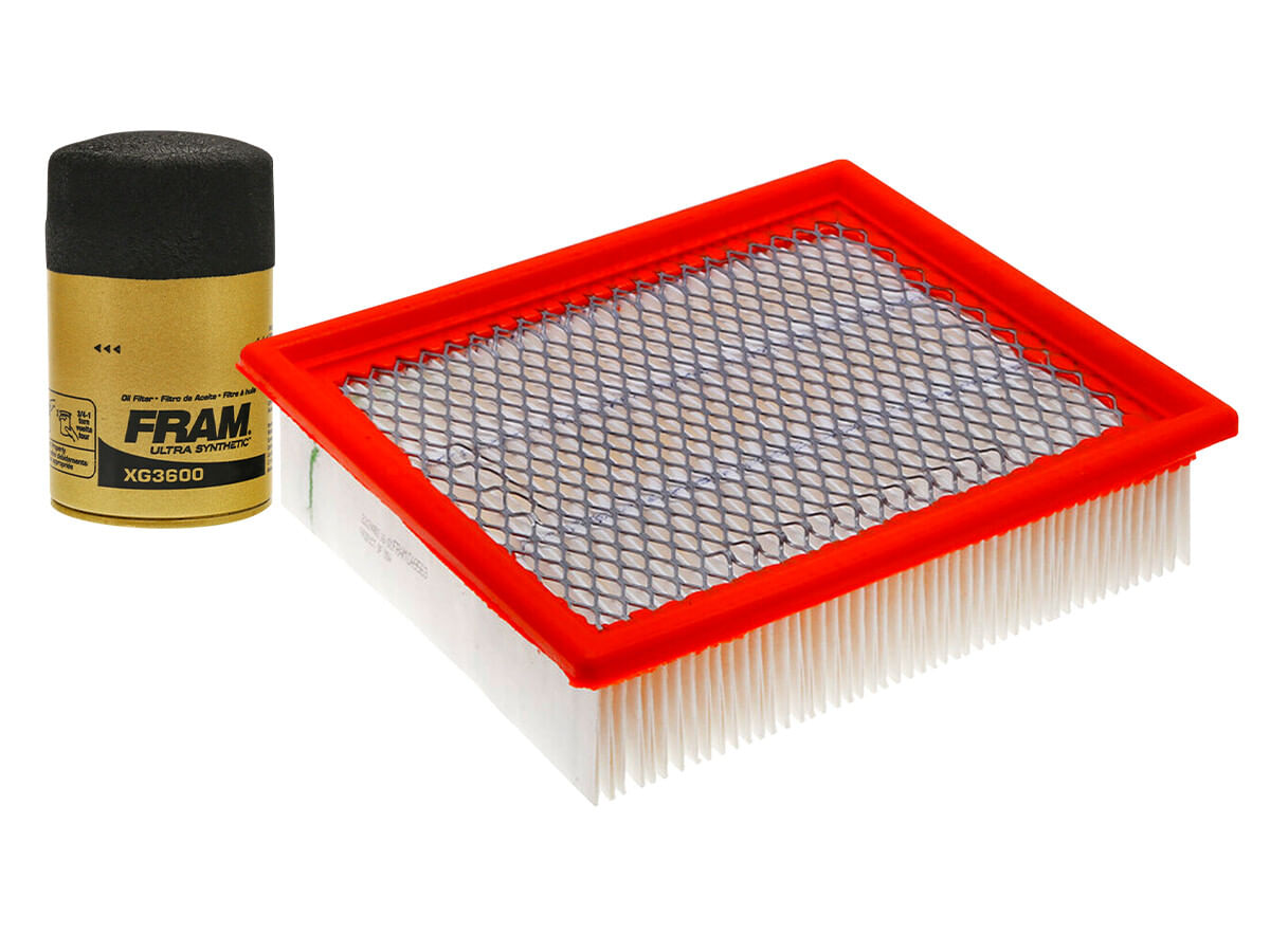 Kit De Filtro De Aire Y Filtro De Aceite Sintético (2 Piezas)