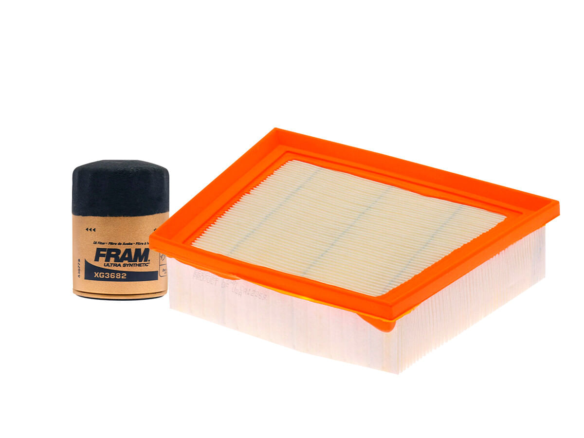 Kit De Filtro De Aire Y Filtro De Aceite Sintético (2 Piezas)