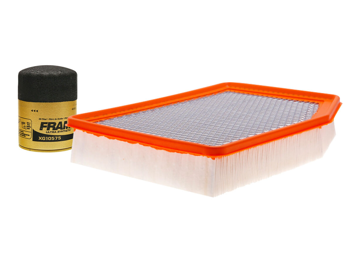 Kit De Filtro De Aire Y Filtro De Aceite Sintético (2 Piezas)