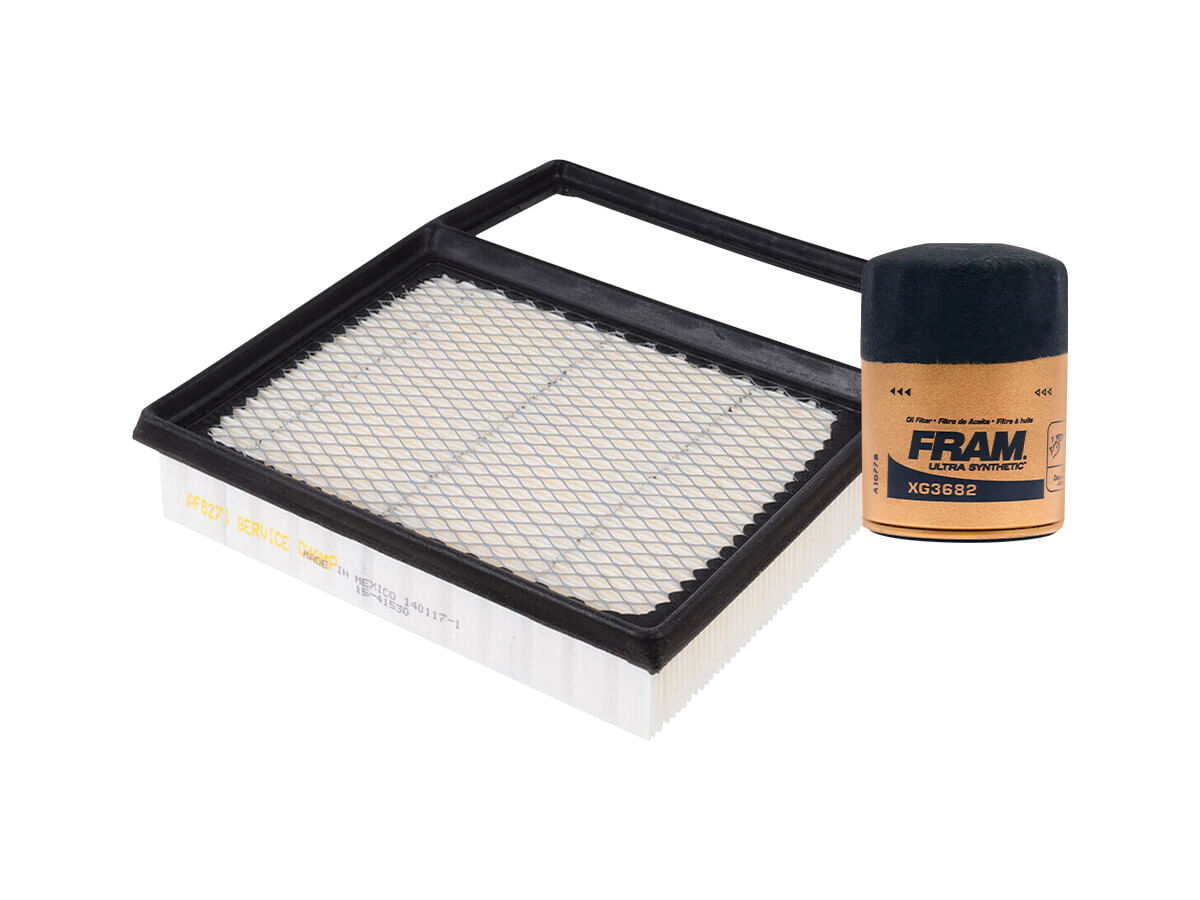 Kit De Filtro De Aire Y Filtro De Aceite Sintético (2 Piezas)