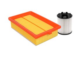 Kit De Filtro De Aire Y Filtro De Aceite Sintético (2 Piezas)