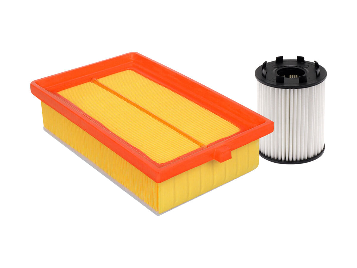 Kit De Filtro De Aire Y Filtro De Aceite Sintético (2 Piezas)