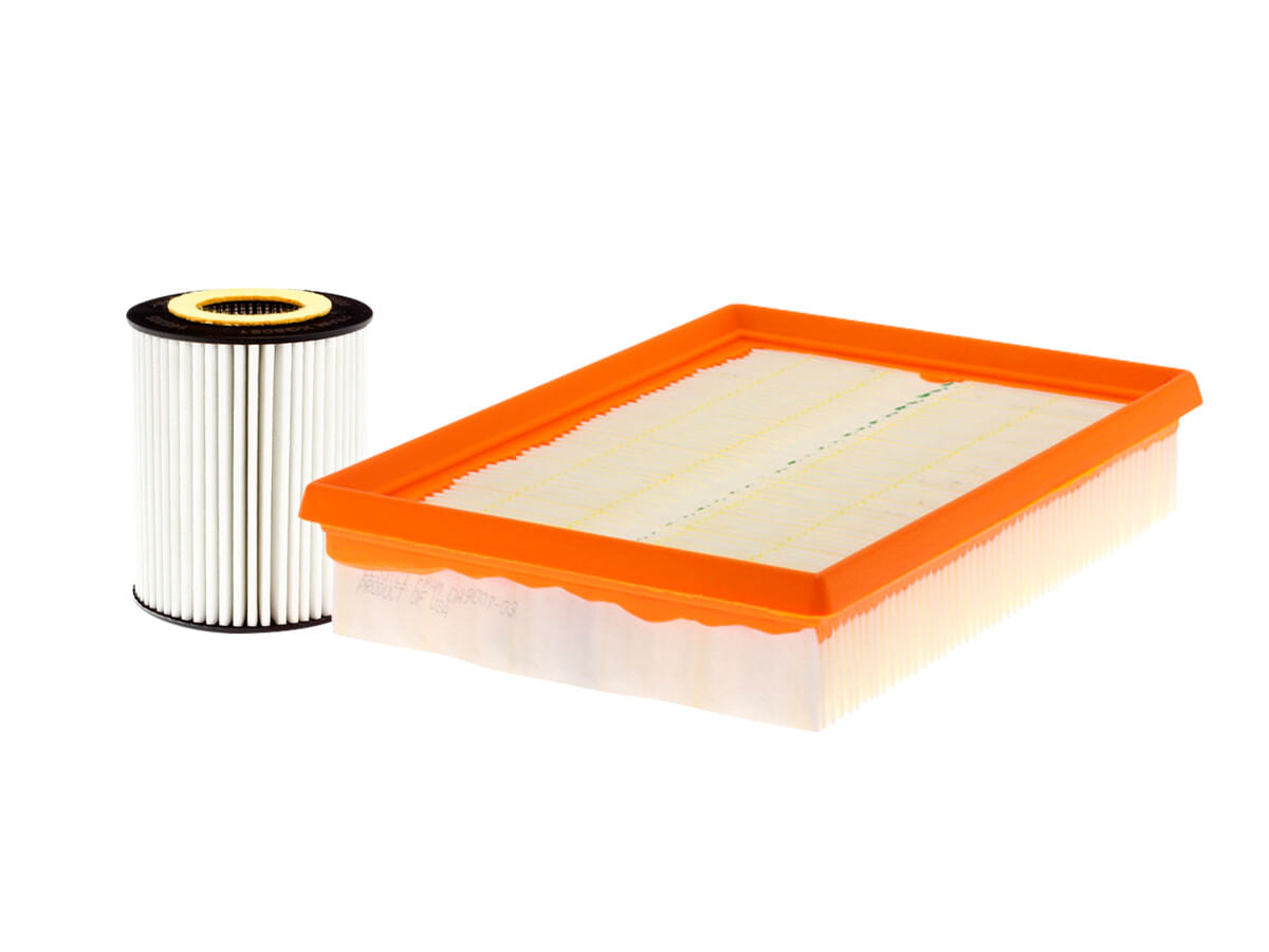 Kit De Filtro De Aire Y Filtro De Aceite Sintético (2 Piezas)