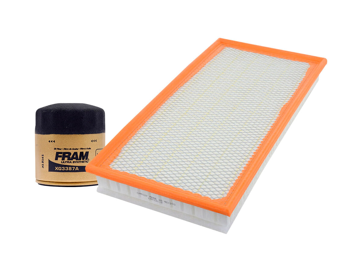 Kit De Filtro De Aire Y Filtro De Aceite Sintético (2 Piezas)