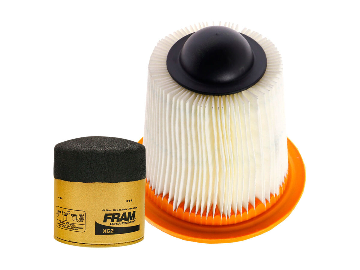 Kit De Filtro De Aire Y Filtro De Aceite Sintético (2 Piezas)