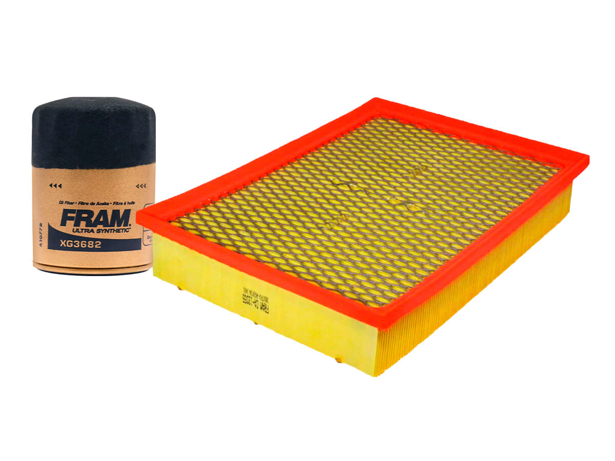 Kit De Filtro De Aire Y Filtro De Aceite Sintético (2 Piezas)