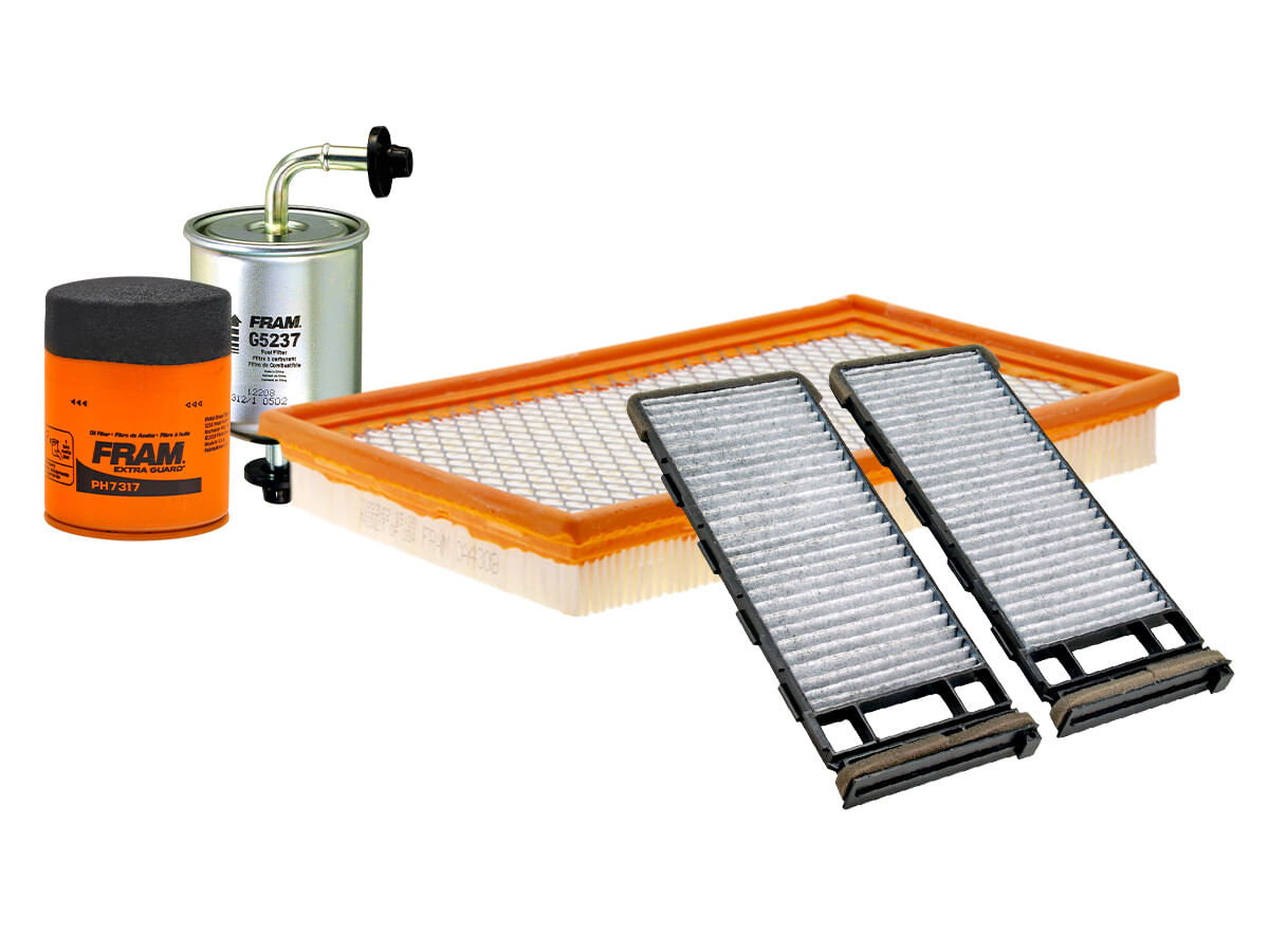 Kit De Filtro De Aire, Filtro De Aceite, Filtro De Combustible Y Filtro De Cabina (4 Piezas)