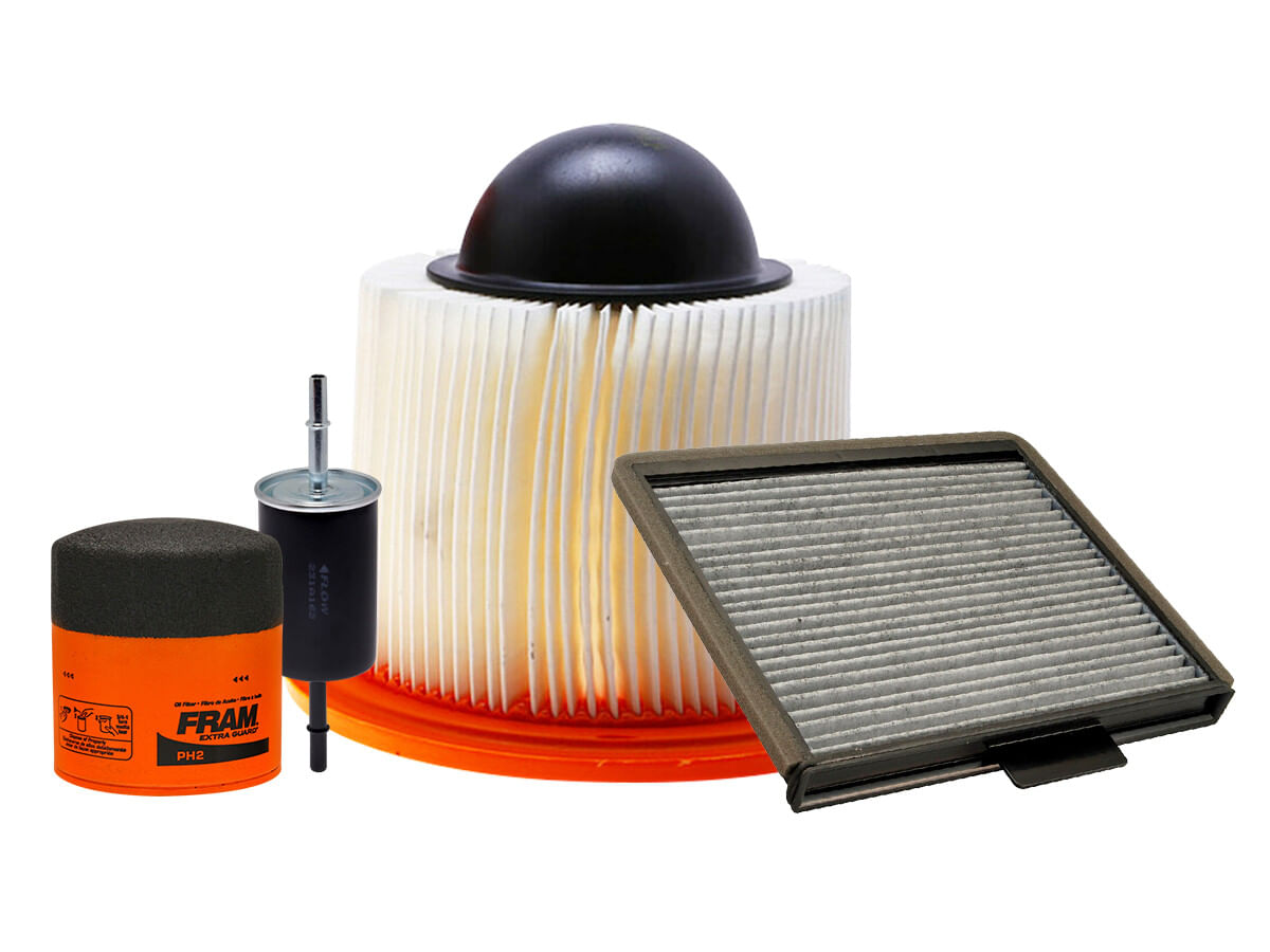 Kit De Filtro De Aire, Filtro De Aceite, Filtro De Combustible Y Filtro De Cabina (4 Piezas)