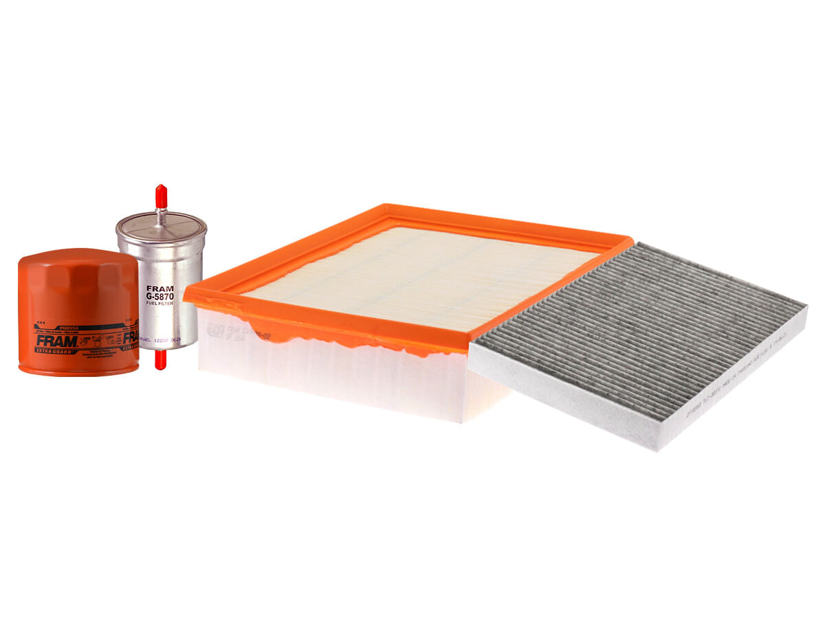 Kit De Filtro De Aire, Filtro De Aceite, Filtro De Combustible Y Filtro De Cabina (4 Piezas)