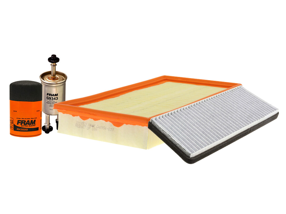 Kit De Filtro De Aire, Filtro De Aceite, Filtro De Combustible Y Filtro De Cabina (4 Piezas)