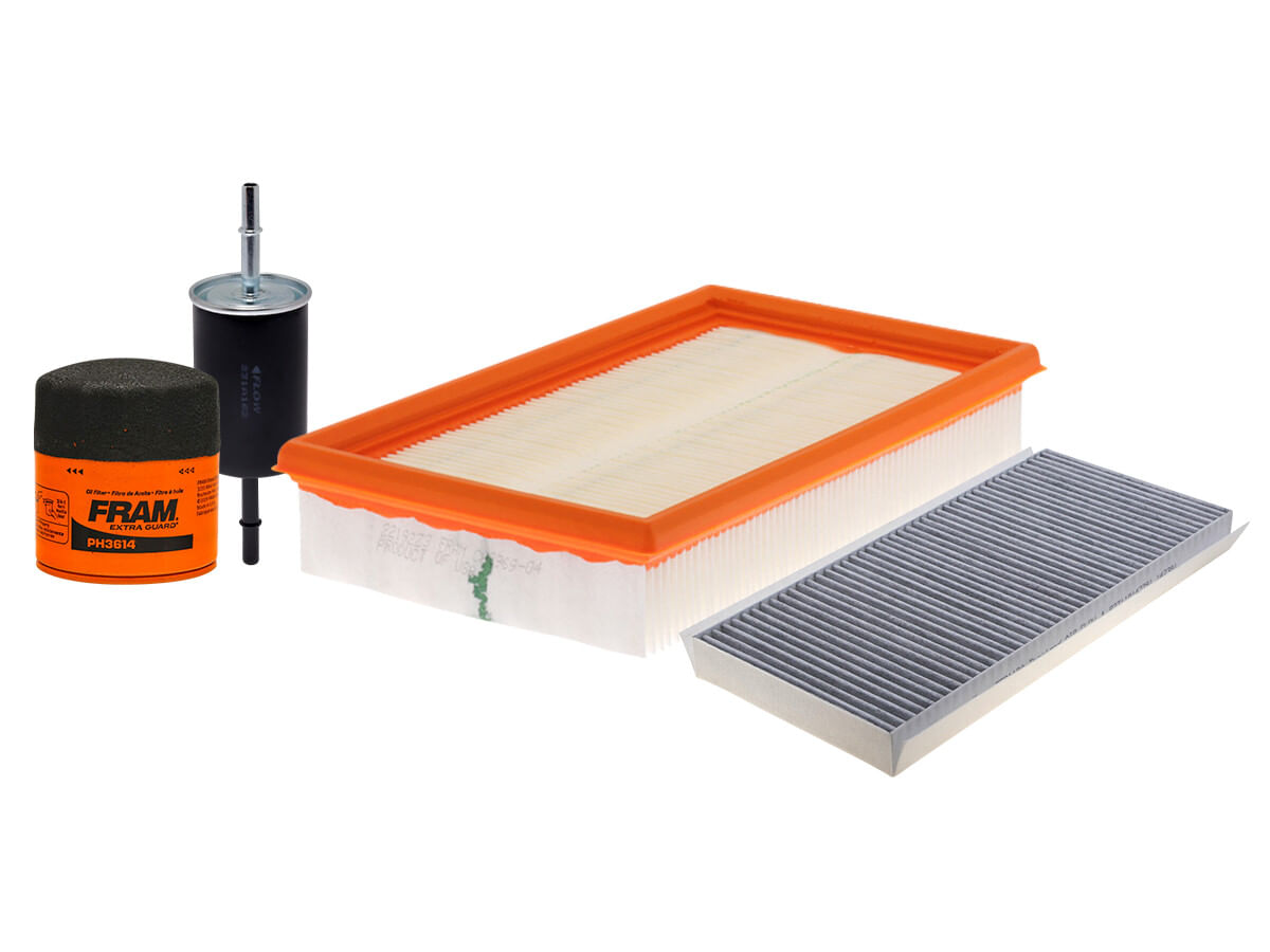 Kit De Filtro De Aire, Filtro De Aceite, Filtro De Combustible Y Filtro De Cabina (4 Piezas)