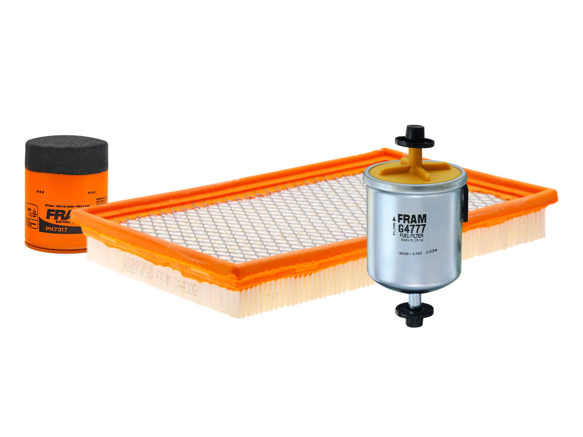 Kit De Filtro De Aire, Filtro De Aceite Y Filtro De Combustible (3 Piezas)