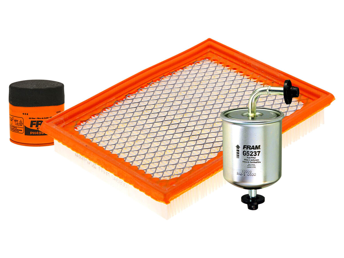 Kit De Filtro De Aire, Filtro De Aceite Y Filtro De Combustible (3 Piezas)