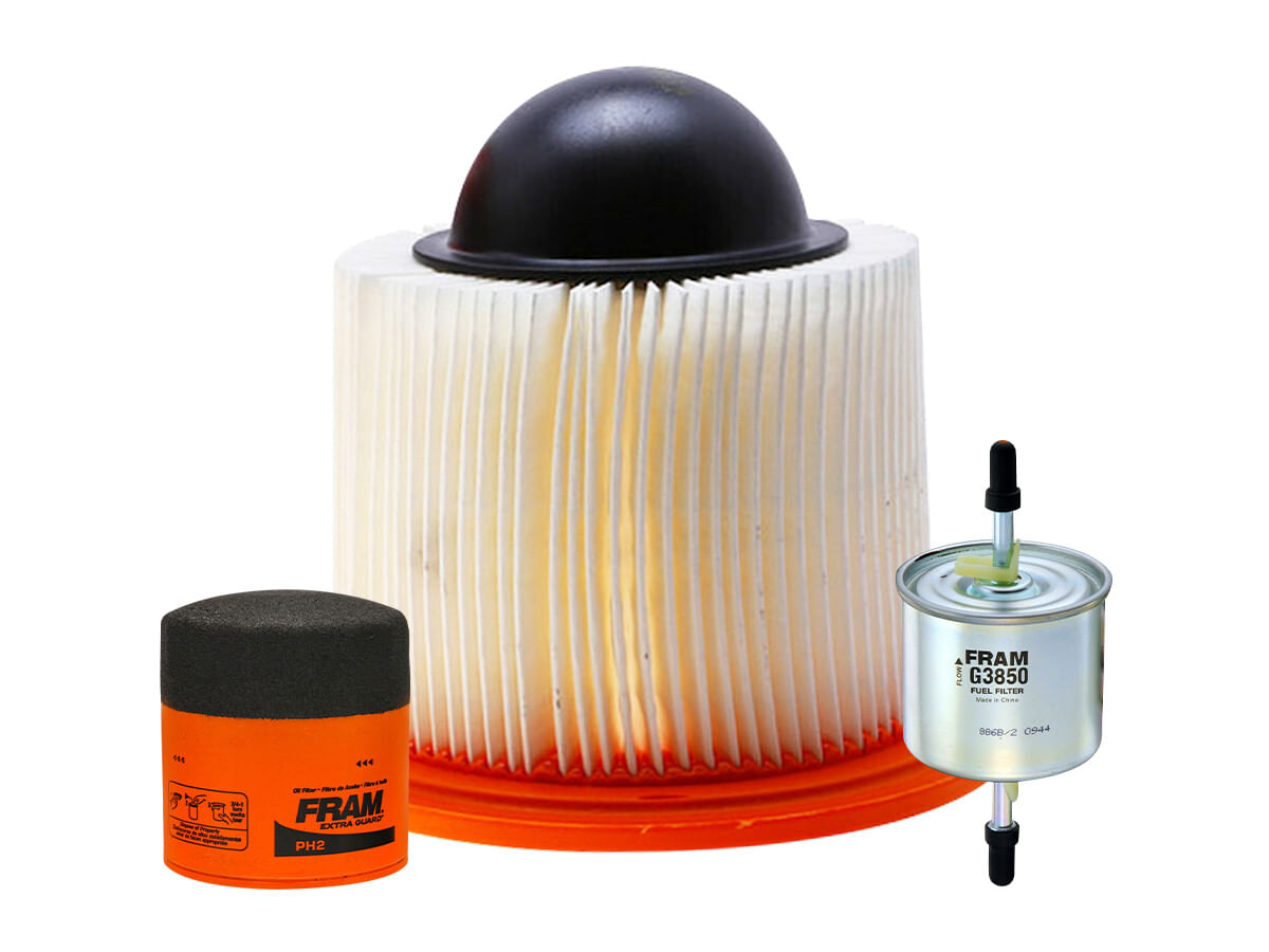 Kit De Filtro De Aire, Filtro De Aceite Y Filtro De Combustible (3 Piezas)
