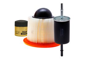 Kit De Filtro De Aire, Filtro De Aceite Sintético Y Filtro De Combustible (3 Piezas)