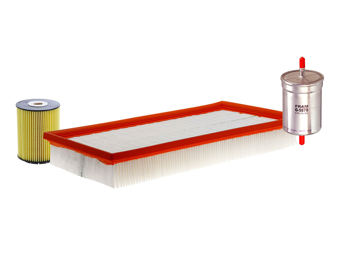 Kit De Filtro De Aire, Filtro De Aceite Y Filtro De Combustible (3 Piezas)