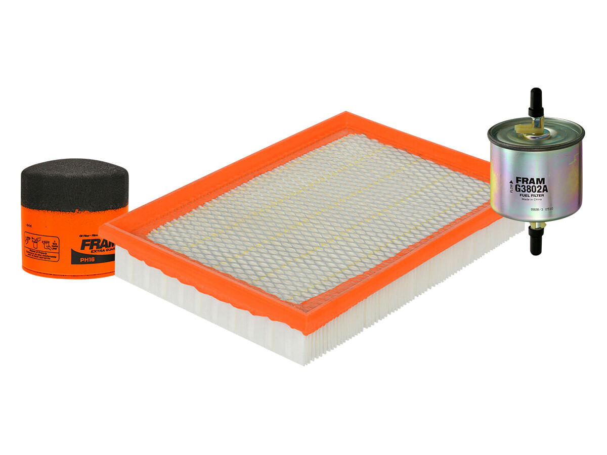 Kit De Filtro De Aire, Filtro De Aceite Y Filtro De Combustible (3 Piezas)