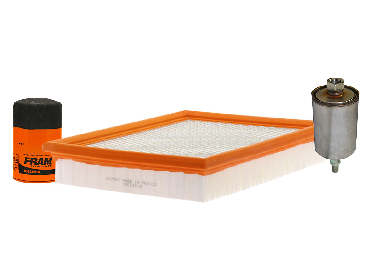 Kit De Filtro De Aire, Filtro De Aceite Y Filtro De Combustible (3 Piezas)