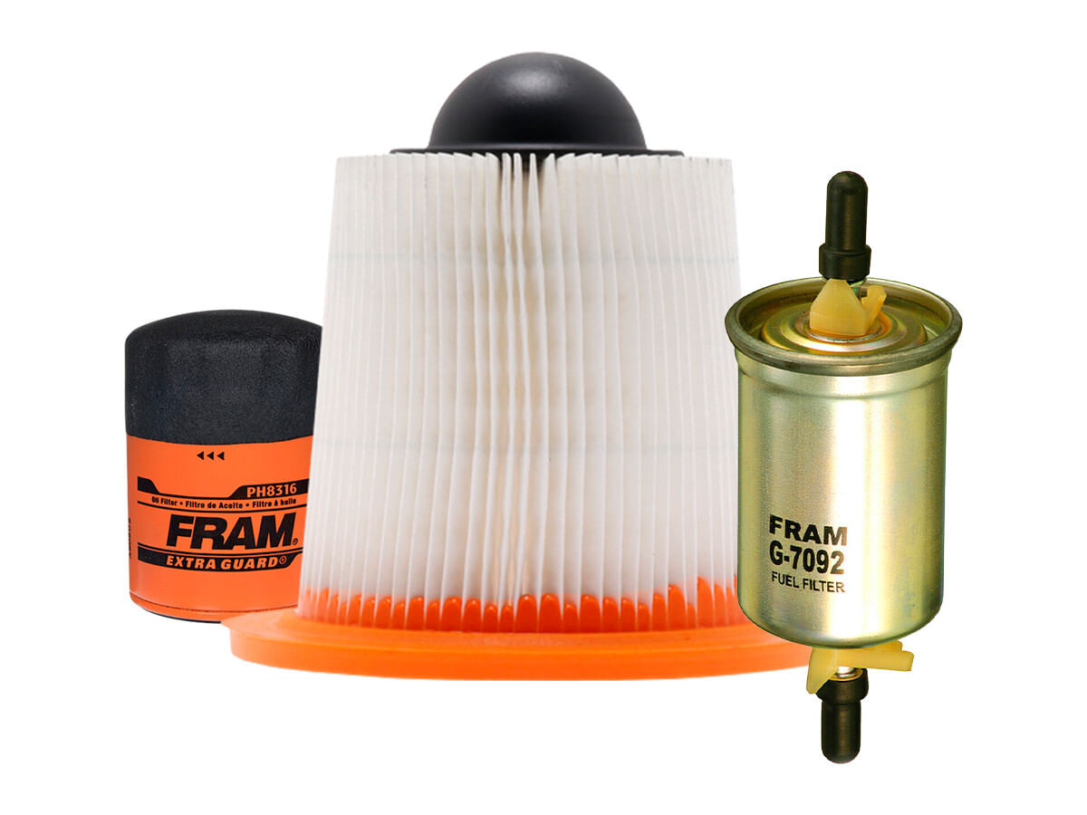 Kit De Filtro De Aire, Filtro De Aceite Y Filtro De Combustible (3 Piezas)